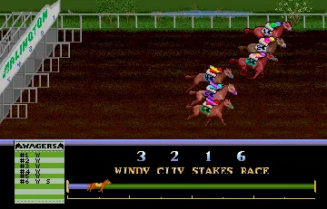 Arlington Horse Racing (v1.21-D) screen shot game playing